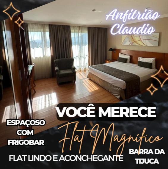 Flat Com Vista Panoramica -15- Na Barra Da Tijuca - Estacionamento Gratuito - Frigobar - Ar Condicionado - Piscina - Academia - Balsa Para Praia Gratis - Varanda - Vista Parcial Mar E Lagoa Ρίο ντε Τζανέιρο Εξωτερικό φωτογραφία